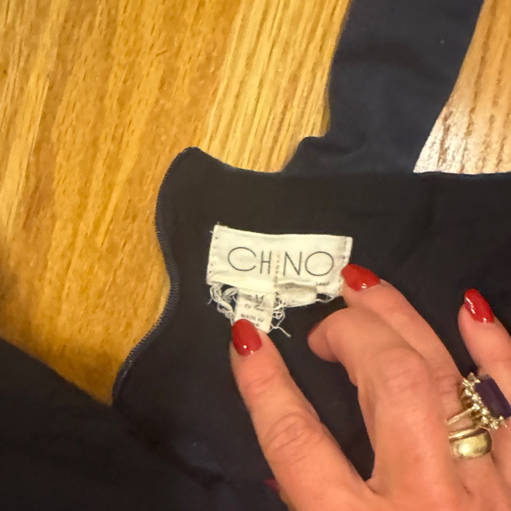 Anthropologie Navy Sleeveless Jumpsuit - Picture 5 of 5